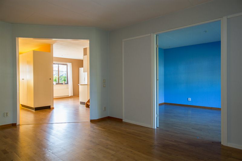 "Blå rummet" är fd del av vardagsrummet - går att återställa